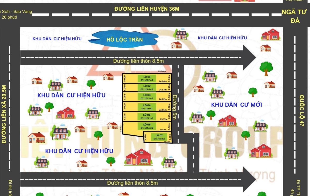 CHỈ CẦN TỪ 185TR - 270 TRIỆU CÓ NGAY LÔ ĐẤT ĐẸP TẠI TRIỆU SƠN - THANH HÓA