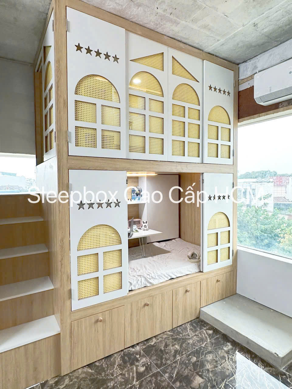 Cho thuê Sleepbox TIỆN NGHI ĐẦY ĐỦ