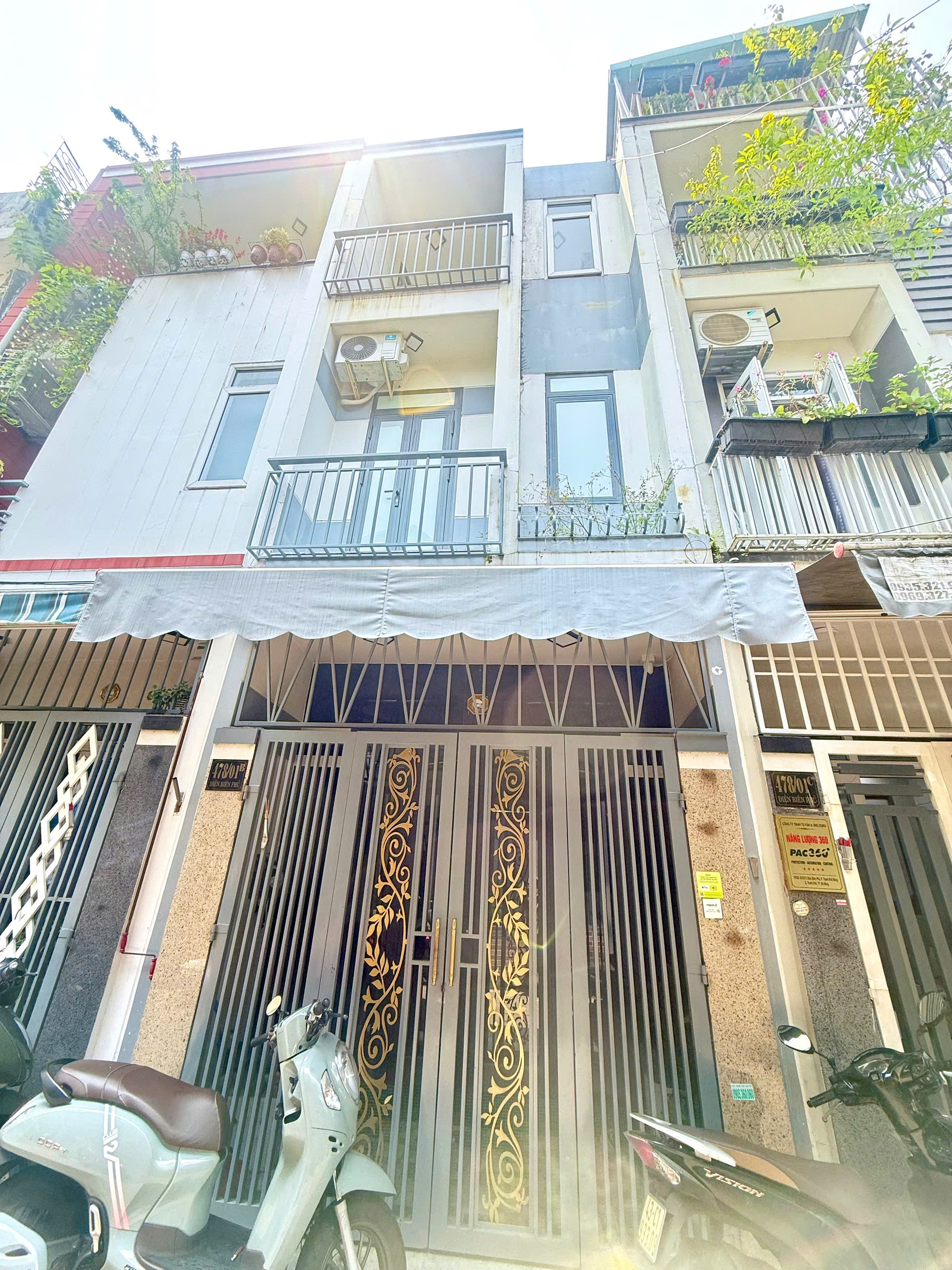 ► Chào bán nhà 3 tầng kiệt Oto K478/1b Điện Biên Phủ, ngay siêu thị Coopmart, oto đậu 24h, kiệt thông