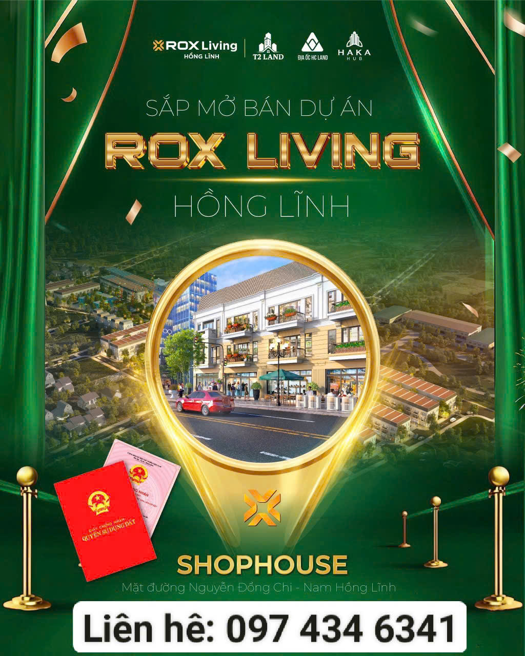 TIN NÓNG HỒNG LĨNH: ROX LIVING HỒNG LĨNH SẮP MỞ BÁN