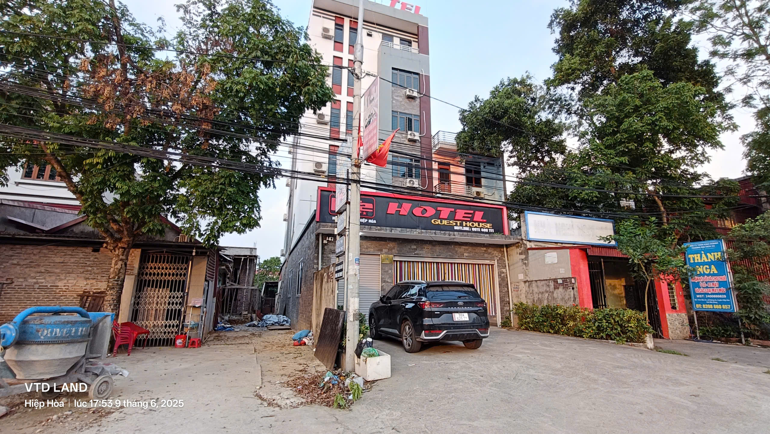 BÁN KHÁCH SẠN 6 TẦNG, THANG MÁY 3 MẶT TIỀN, NẰM TRÊN TRỤC QUỐC LỘ 37 – VỊ TRÍ VÀNG KINH DOANH ĐẮT GIÁ