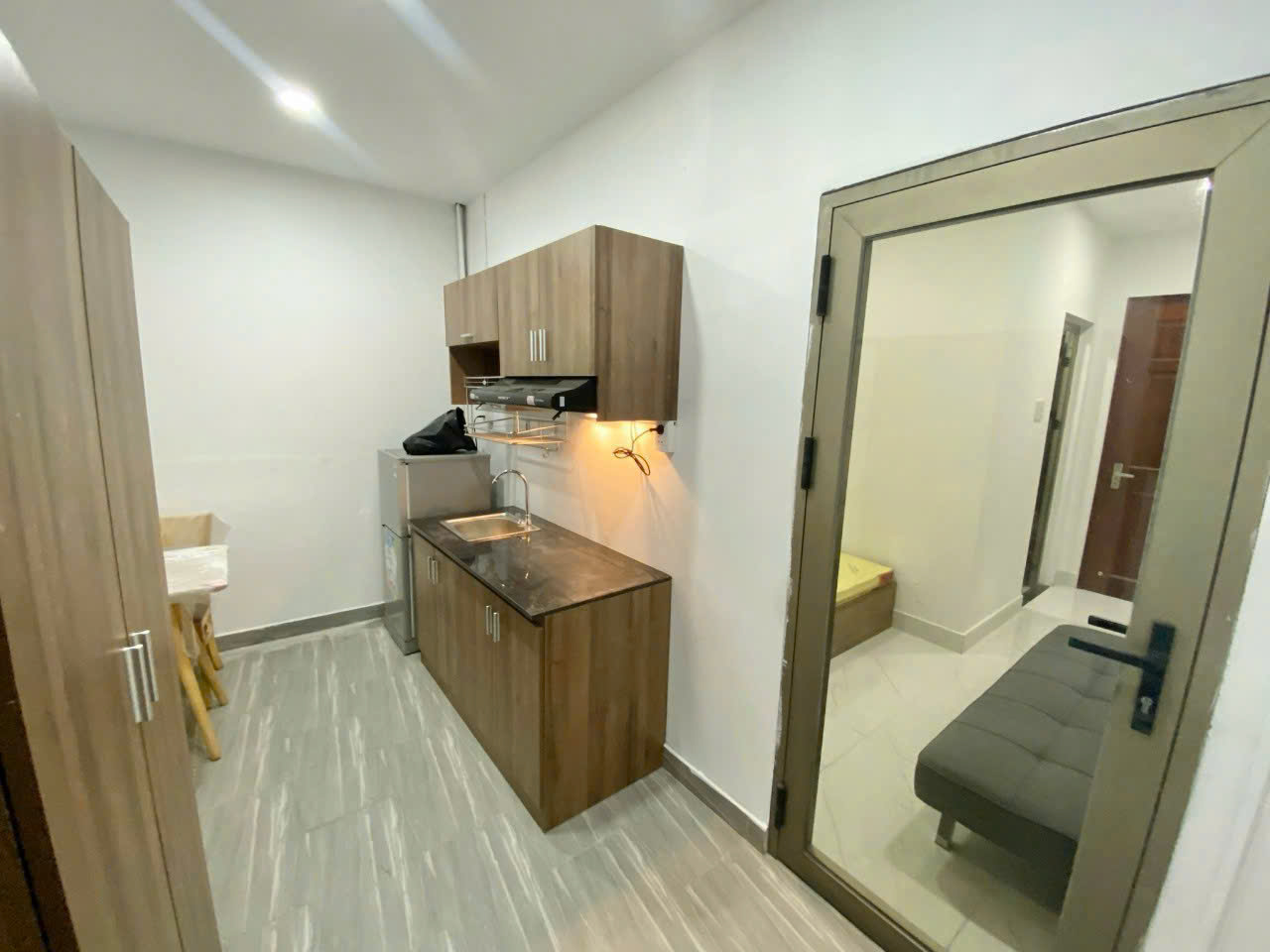 Cho thuê căn hộ 1PN ban công lớn – Full nội thất – Nguyễn Văn Đậu, Bình Thạnh