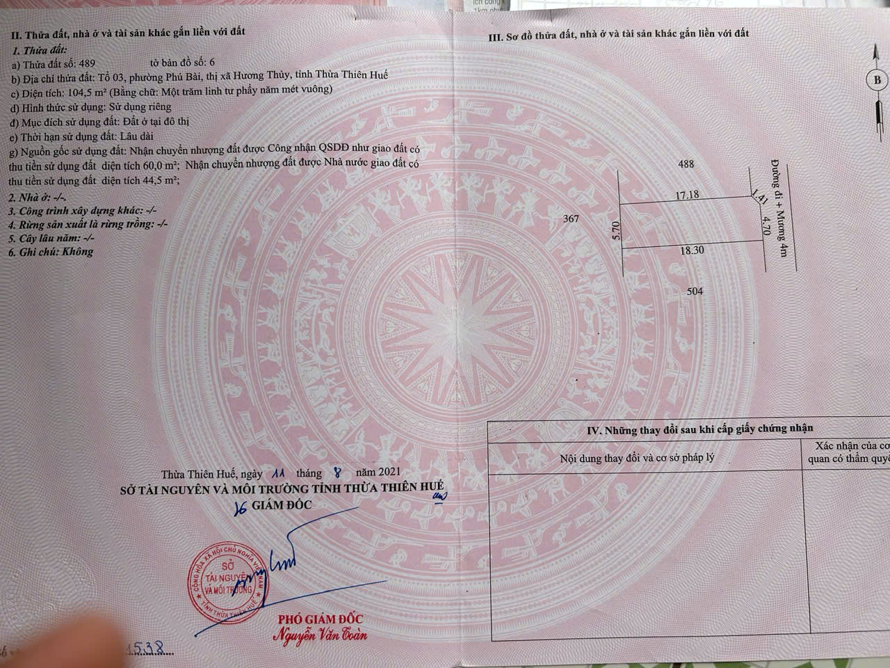 ►  CƠ HỘI VÀNG SỞ HỮU ĐẤT TRUNG TÂM PHÚ BÀI – HUẾ