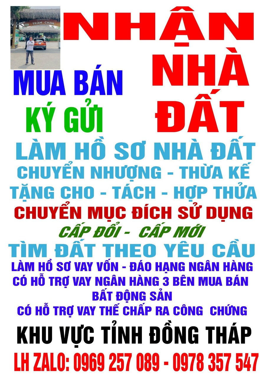 CHỦ NGỘP TIỀN CẦN BÁN GẤP LÔ ĐẤT TẠI HUYỆN CAO LÃNH ĐỒNG THÁP