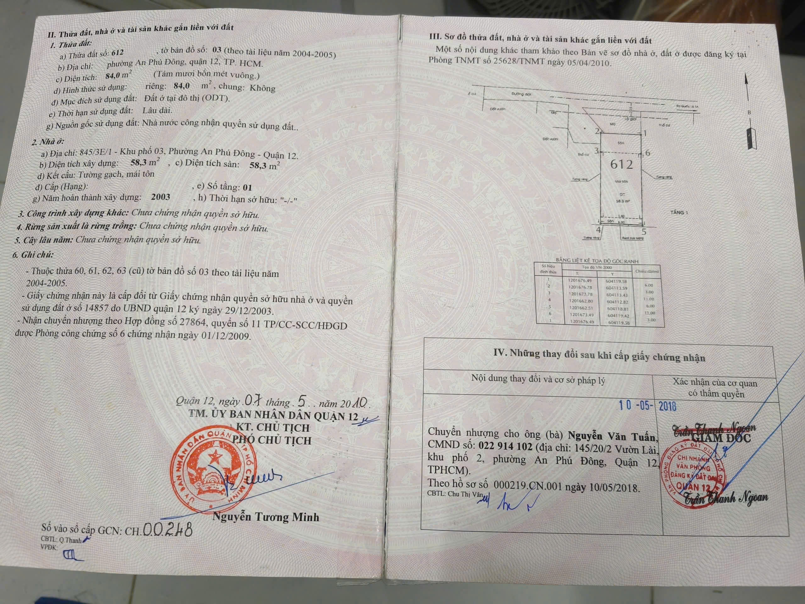 HẠ GIÁ 146 triệu - CẦN BÁN GẤP CHỈ 1,3 TỶ NHÀ ĐẸP GIÁ TỐT – AN PHÚ ĐÔNG, QUẬN 12 – SỔ HỒNG RIÊNG