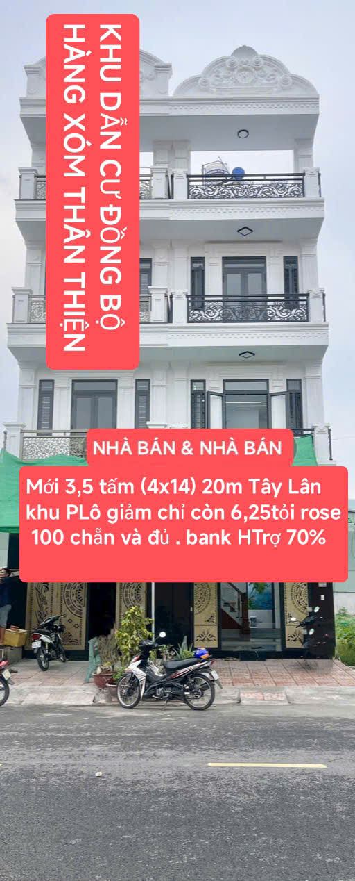 Giảm giá 100 triệu Cần bán nhà  3,5 tấm