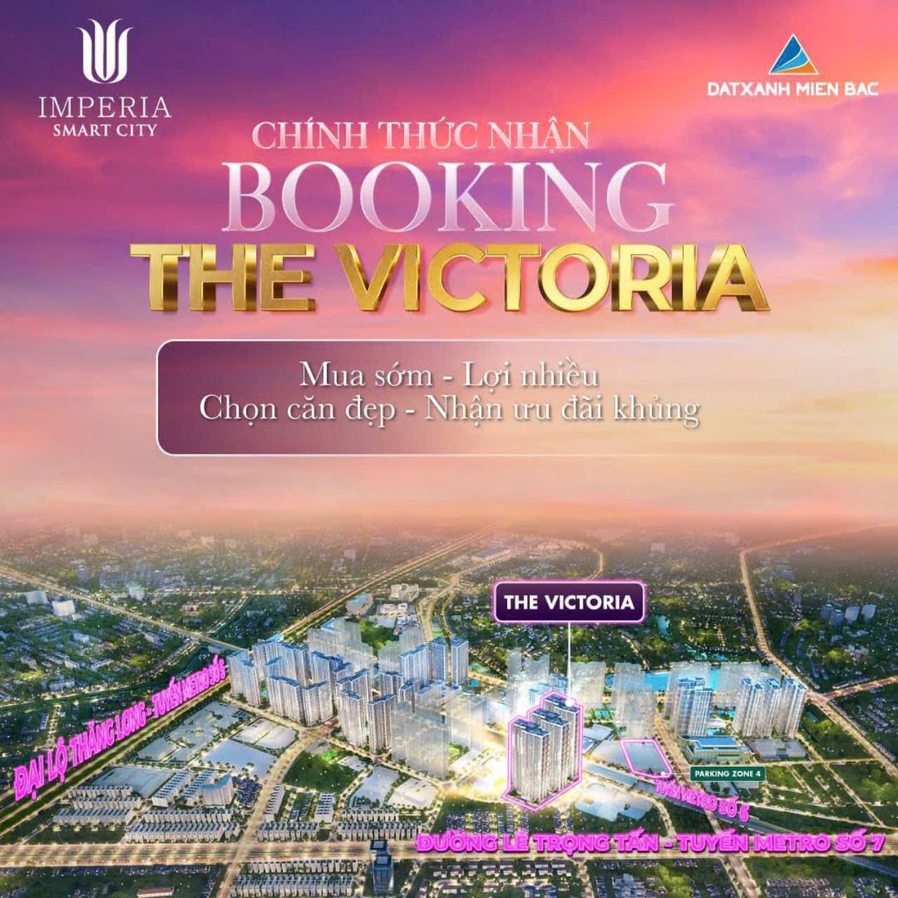 ♦ BREAKING NEWS ♦  BOOKING 50 TRIỆU - NHẬN NGAY CHIẾT KHẤU 3% TẠI THE VICTORIA