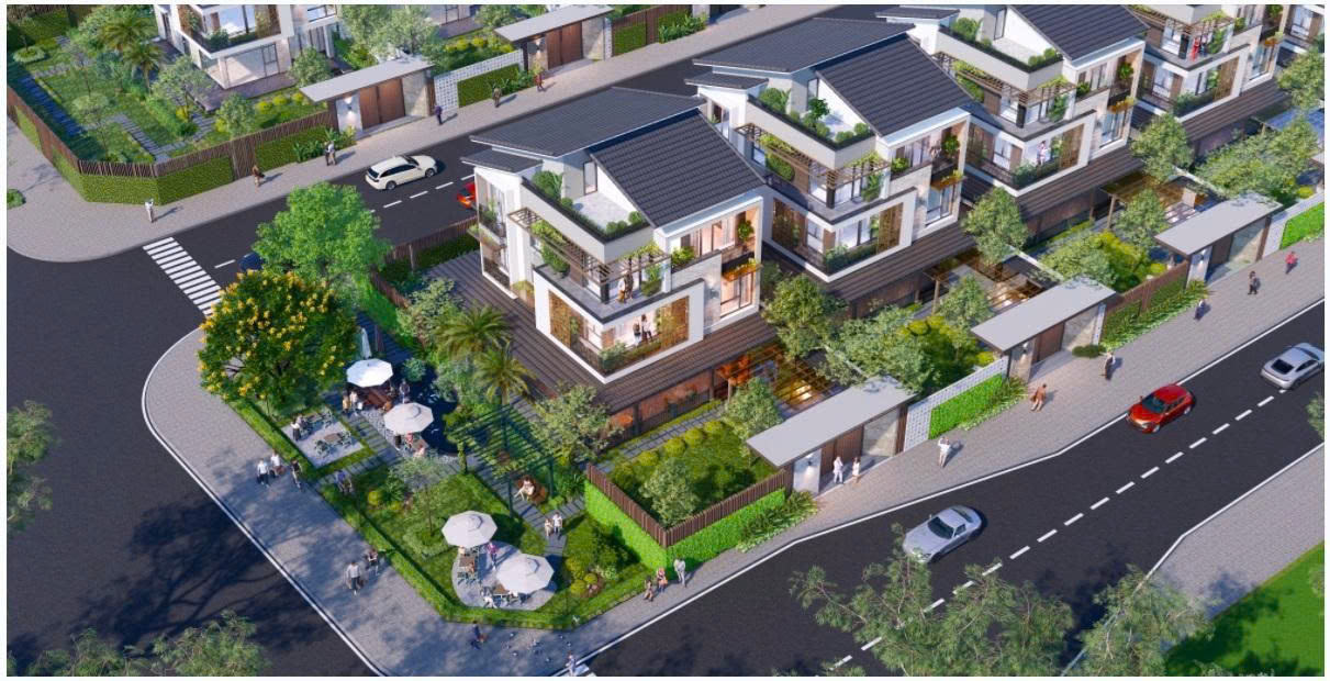 ► CENTA Riverside – Biệt thự ven sông Kim Cương