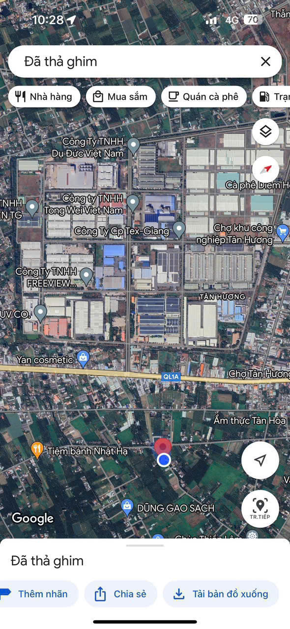 ►  BÁN LÔ ĐẤT ĐẸP – FULL THỔ CƯ – GẦN KCN TÂN HƯƠNG &amp; QL1A, TIỀN GIANG.