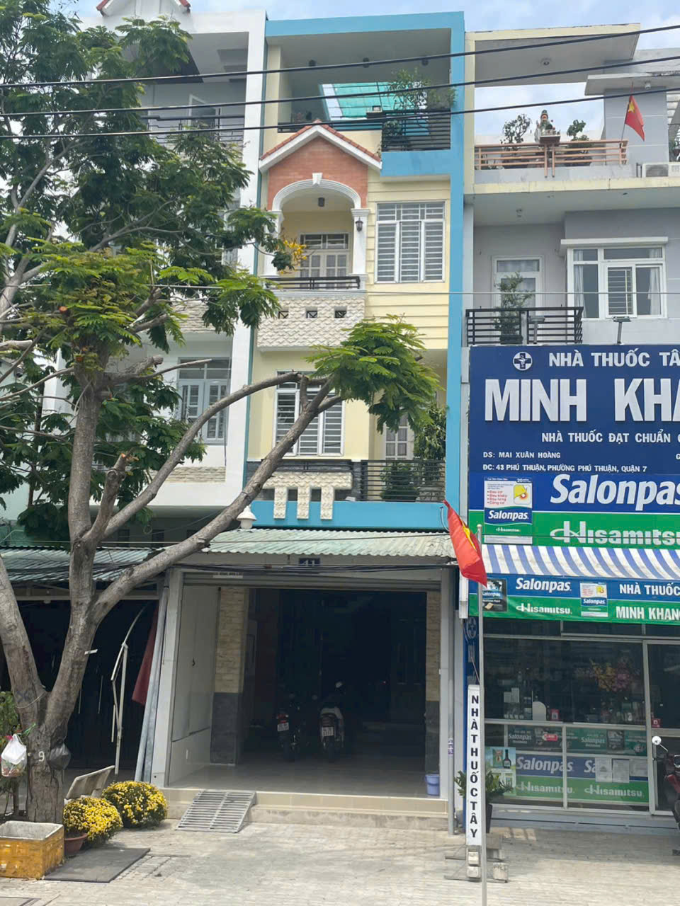 CHO THUÊ NHÀ MẶT PHỐ: