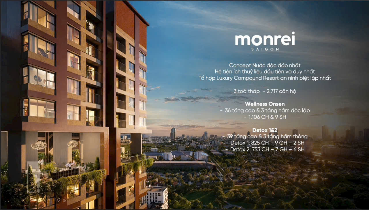 ►  MONREI SAIGON – BIỂU TƯỢNG WELLNESS RESORT CHUẨN NHẬT GIỮA TRUNG TÂM THUẬN AN