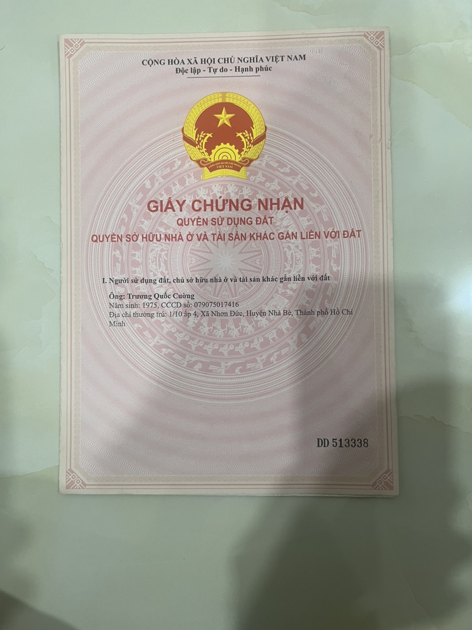 CHÍNH CHỦ CẦN BÁN NHÀ  GẤP GẤP ( CẦN GIUỘC - LONG AN)