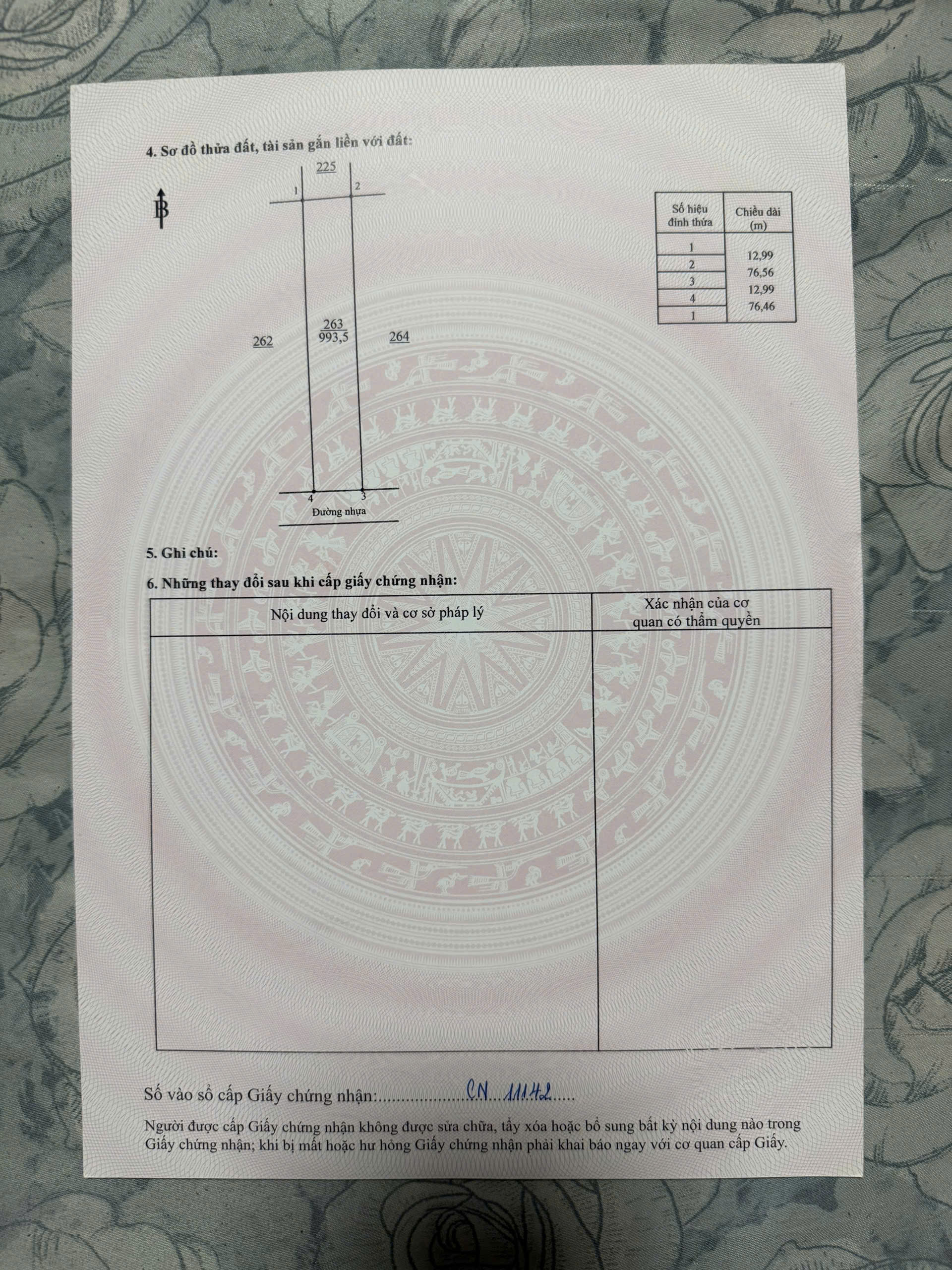 Chính chủ bán lô đất đẹp tại Nha Bích - đường đi thuận tiện, giá tốt.
