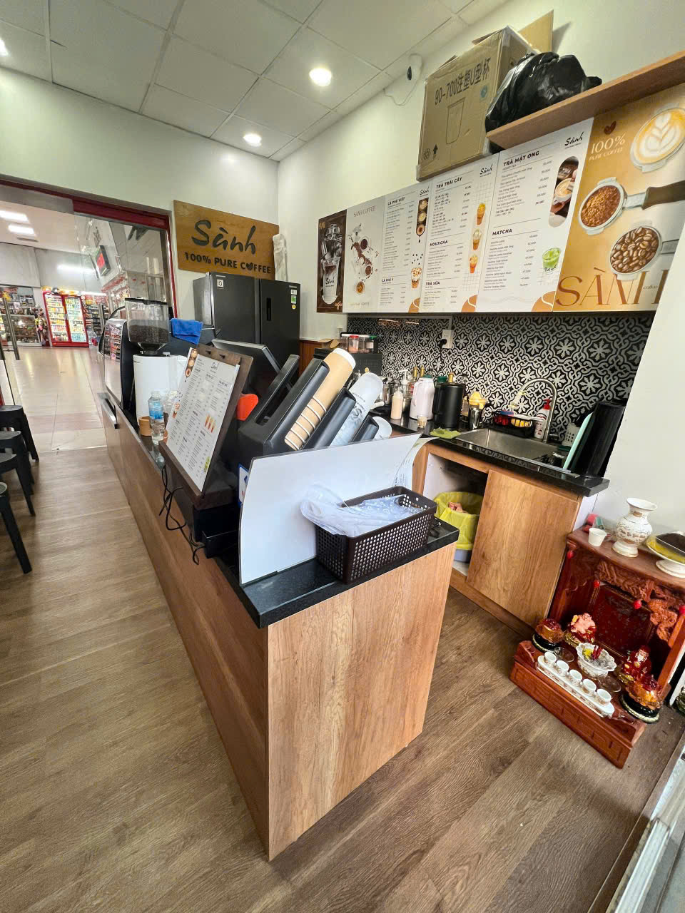 SANG NHƯỢNG MẶT BẰNG KINH DOANH CAFE – THỰC PHẨM TẠI GA SÀI GÒN