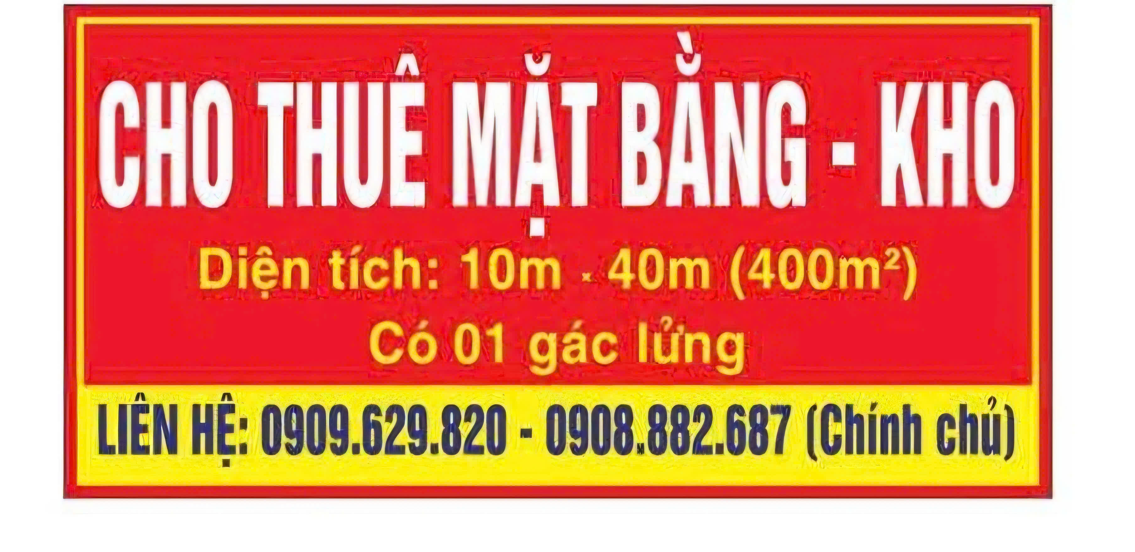 ►  CHO THUÊ MẶT BẰNG MẶT TIỀN ĐƯỜNG TRẦN BÌNH TRỌNG – TP. THỦ DẦU MỘT