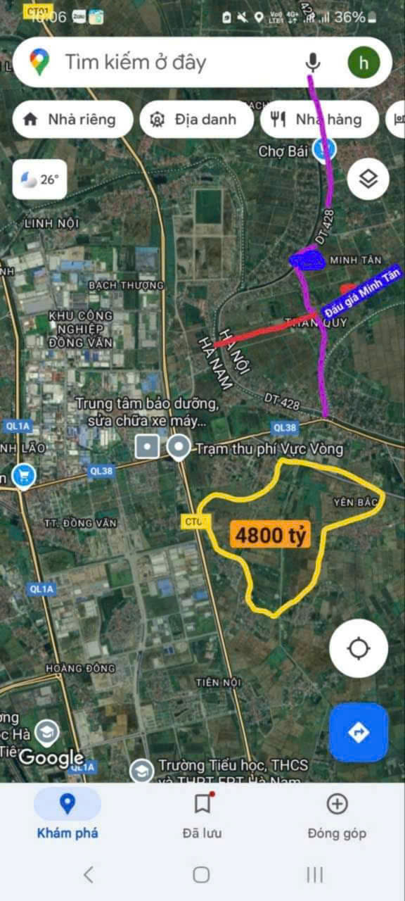 ►  CẦN TIỀN BÁN GẤP – ĐẤT ĐẤU GIÁ MINH TÂN, PHÚ XUYÊN