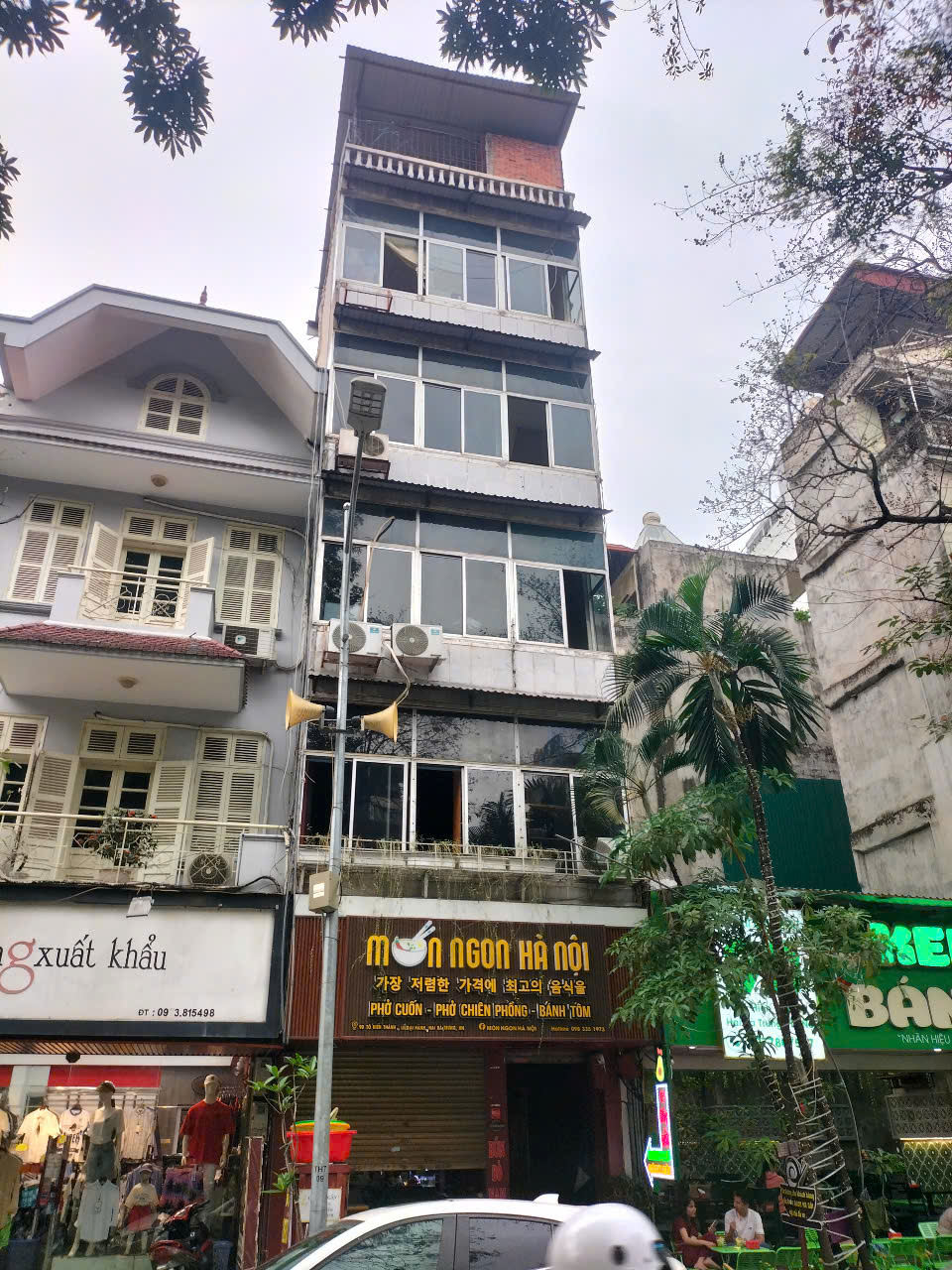 Cho thuê Nhà mặt phố Tô Hiến Thành, Hai Bà Trưng, Hà Nội cần cho thuê phòng ở hoặc cả nhà hoặc kinh doanh bán hàng.