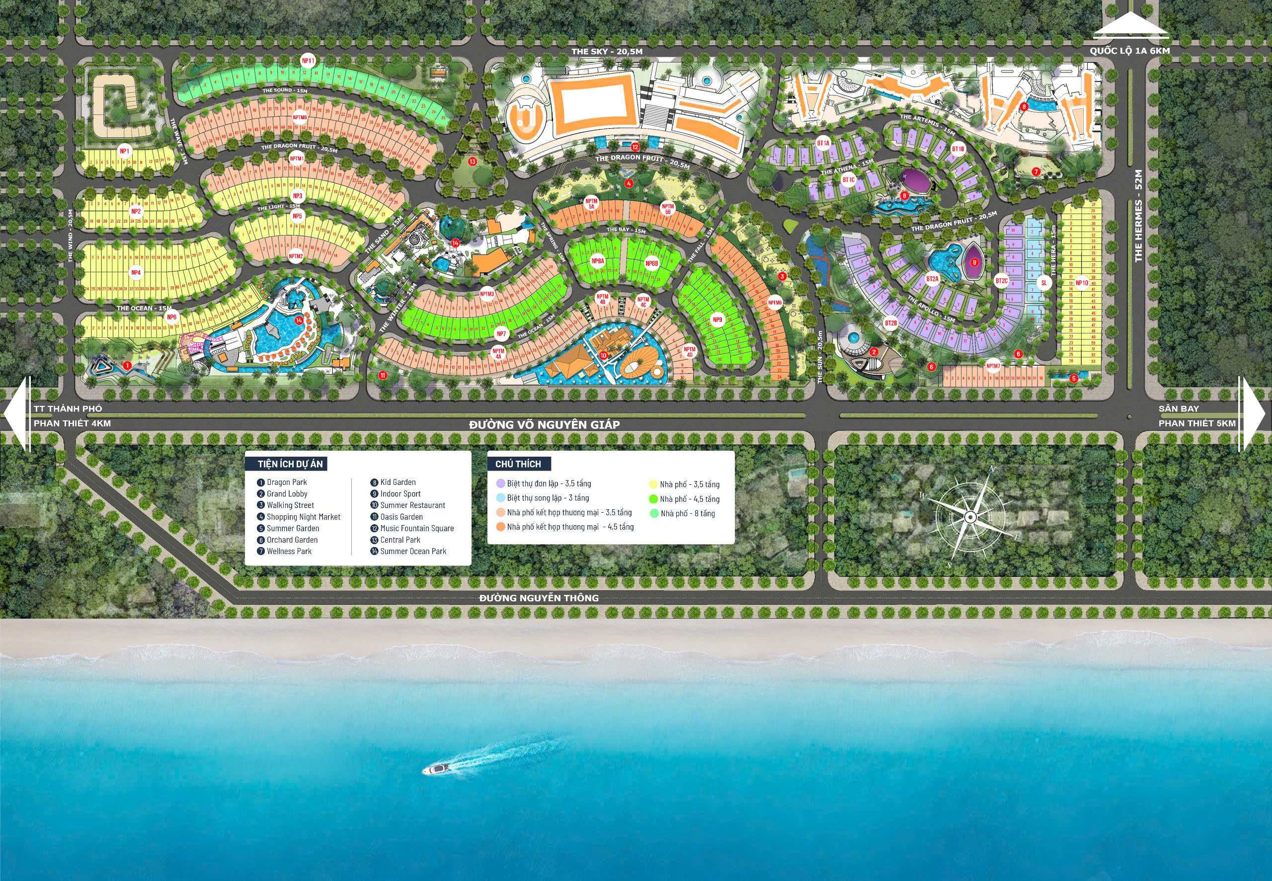 CHÍNH CHỦ CẦN BÁN NHÀ PHỐ CAO CẤP TẠI SUMMERLAND PHAN THIẾT – BÌNH THUẬN