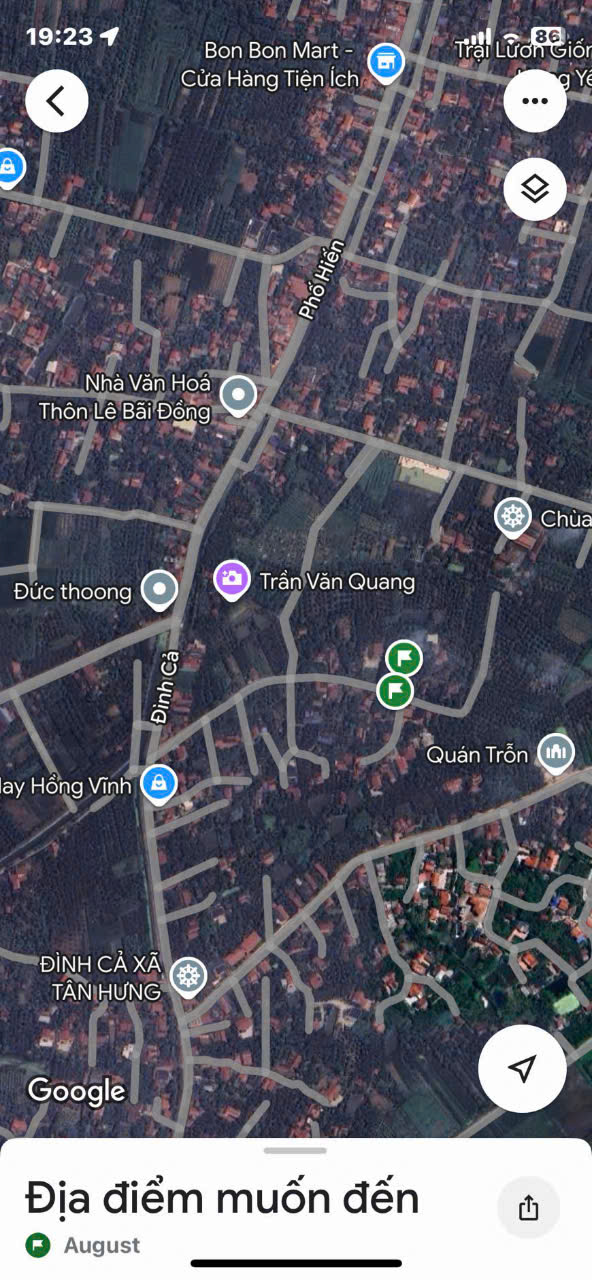 Chính chủ cần bán đất tại Thôn Lê Hải - Xã Phú Sỹ - Huyện Tiên Lữ - Hưng Yên