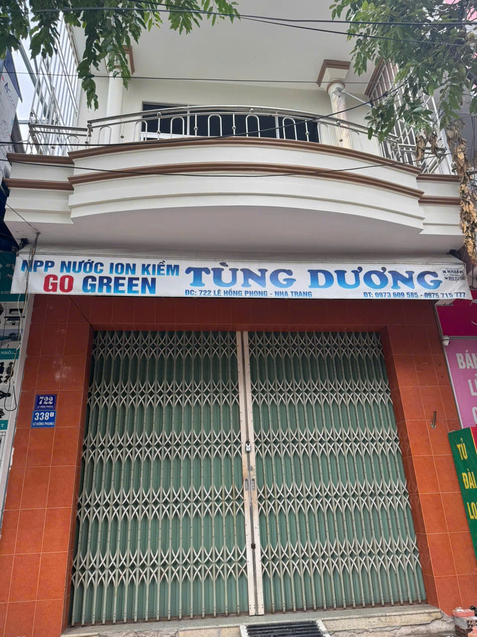 CHO THUÊ NHÀ MẶT TIỀN LÊ HỒNG PHONG – PHƯỜNG NAM NHA TRANG – KHU BUÔN BÁN SẦM UẤT
