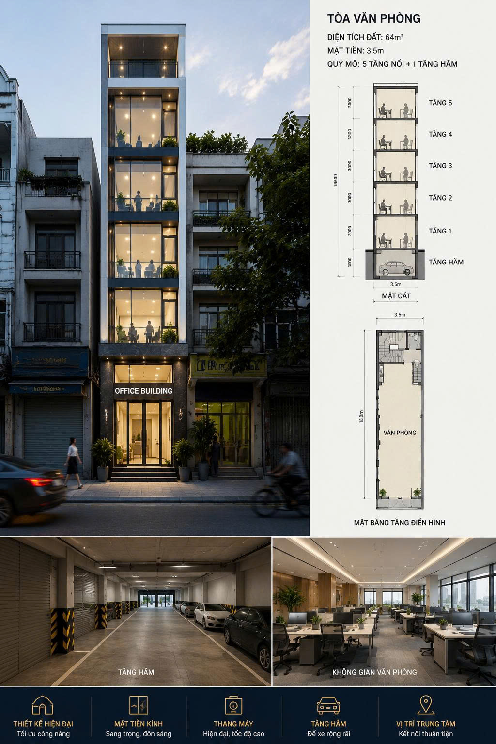 BÁN ĐẤT VÀNG LÊ ĐẠI HÀNH – 64M² – TRUNG TÂM HAI BÀ TRƯNG