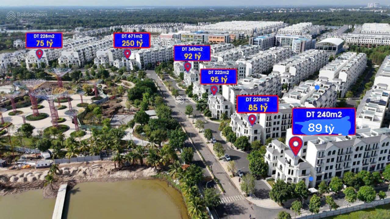 BÁN BIỆT CĂN THỰ GÓC 2 MẶT SÔNG TẠI VINHOMES GRAND PARK – TP.HCM.