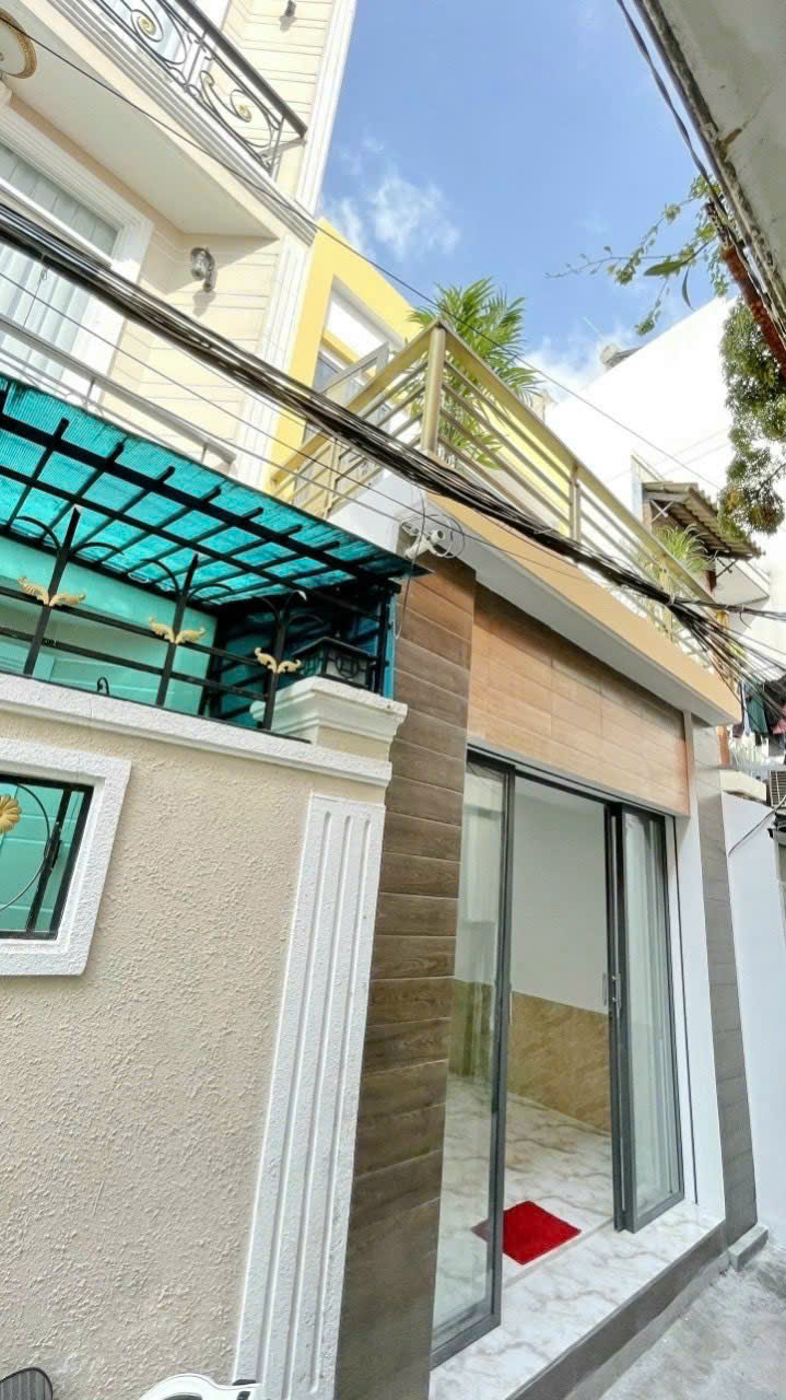 Nhà hẻm mới đẹp, kế hẻm xe hơi