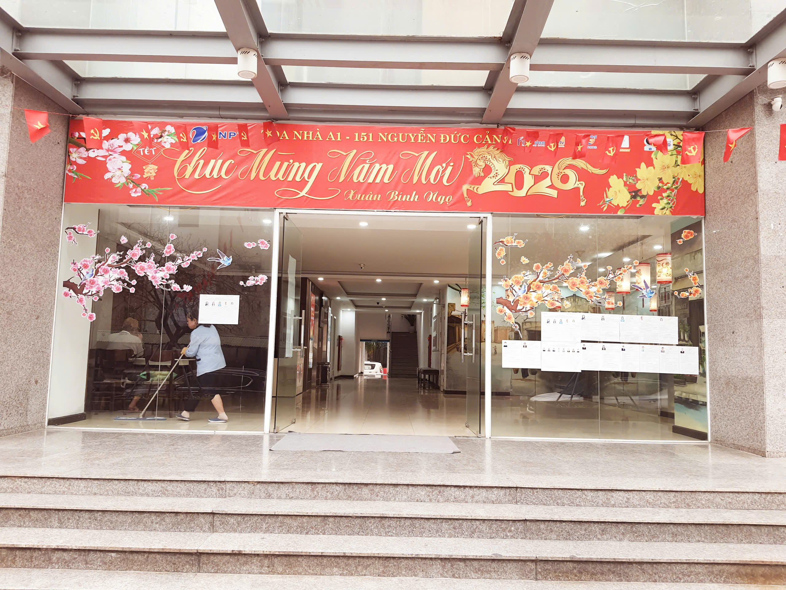 Cho thuê căn hộ 2PN, 2WC tại Tòa A1 – chung cư 151A Nguyễn Đức Cảnh, Hoàng Mai