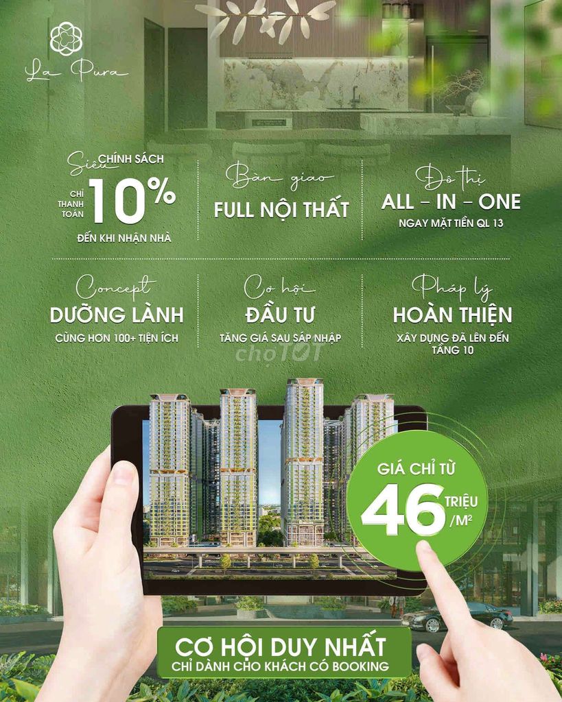 Cần Bán Căn Hộ Dưỡng Lành Full Nội Thất  Mặt Tiền QL13 Tại Đường Đại lộ Bình Dương- Phường Bình Hòa- Thành phố Thuận An- Bình Dương