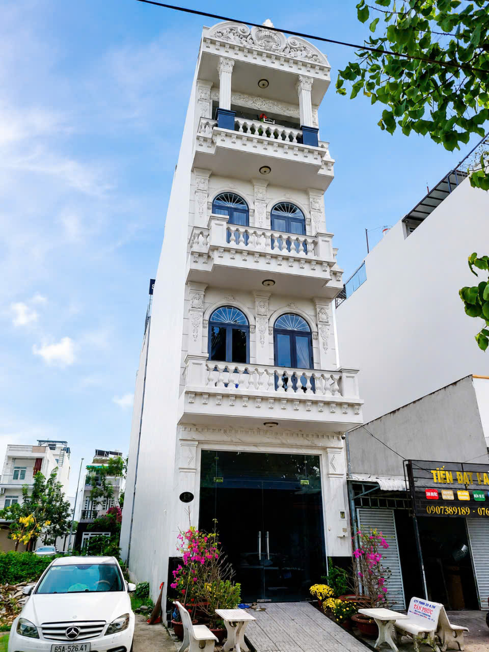 Nhà 1 trệt 3 lầu ( 4 mâm ) Số 12 đường B14 KDC Hưng phú 1, cầu Quang Trung