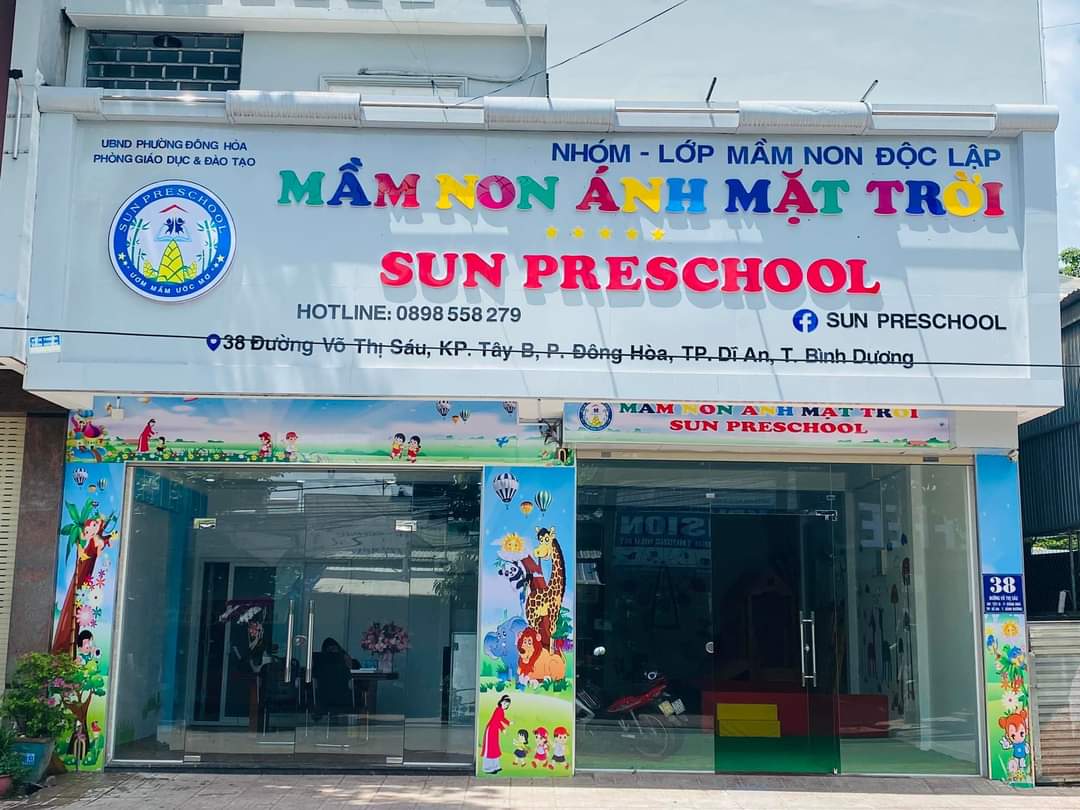 [ Mầm Non SUN PRESCHOOL ]  TUYỂN SINH TRẺ TỪ 12 THÁNG ĐẾN 5 TUỔI