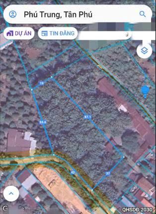 ►  BÁN LÔ ĐẤT RỘNG 2.989,6m² – PHÚ TRUNG , TÂN PHÚ ,ĐỒNG NAI . – GIÁ CHỈ 6.5 TỶ (TL)