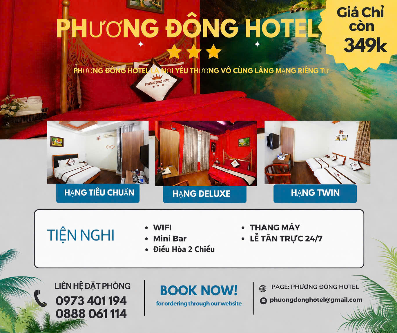 PHƯƠNG ĐÔNG HOTEL – KHÔNG GIAN NGHỈ DƯỠNG RIÊNG TƯ, TIỆN NGHI NGAY TRUNG TÂM HÀ NỘI