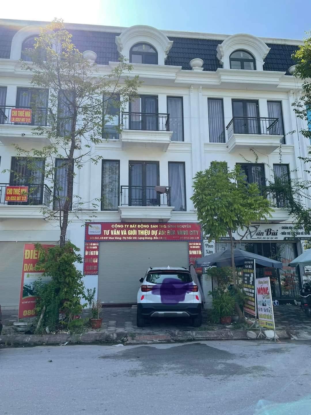 Bán căn shophouse Rùa Vàng City, tại Thị Trấn Vôi-Lạng Giang- Bắc Giang