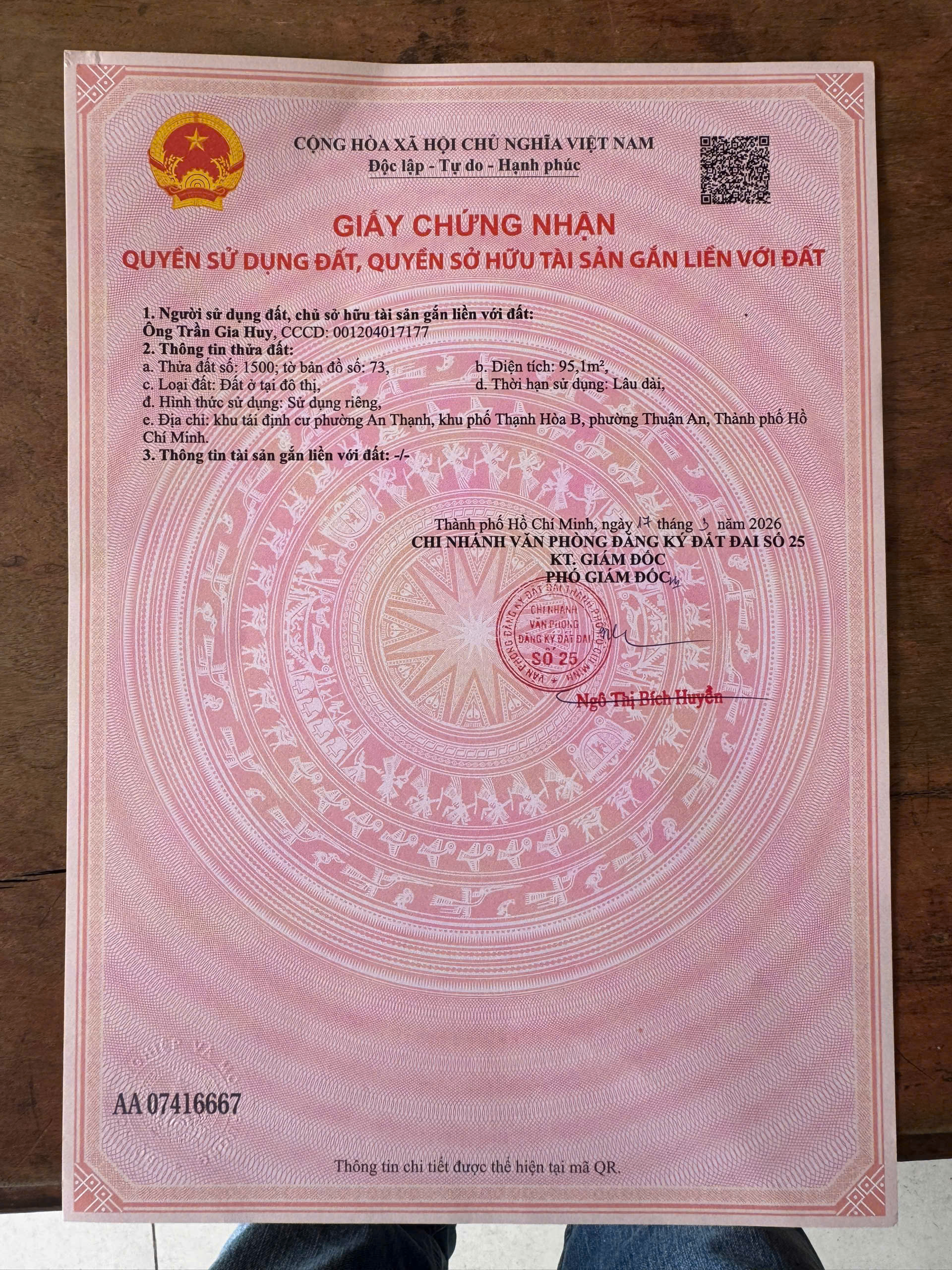 BÁN GẤP ĐẤT TÁI ĐỊNH CƯ – GẦN NGÃ TƯ HÒA LÂN – GIÁ TỐT