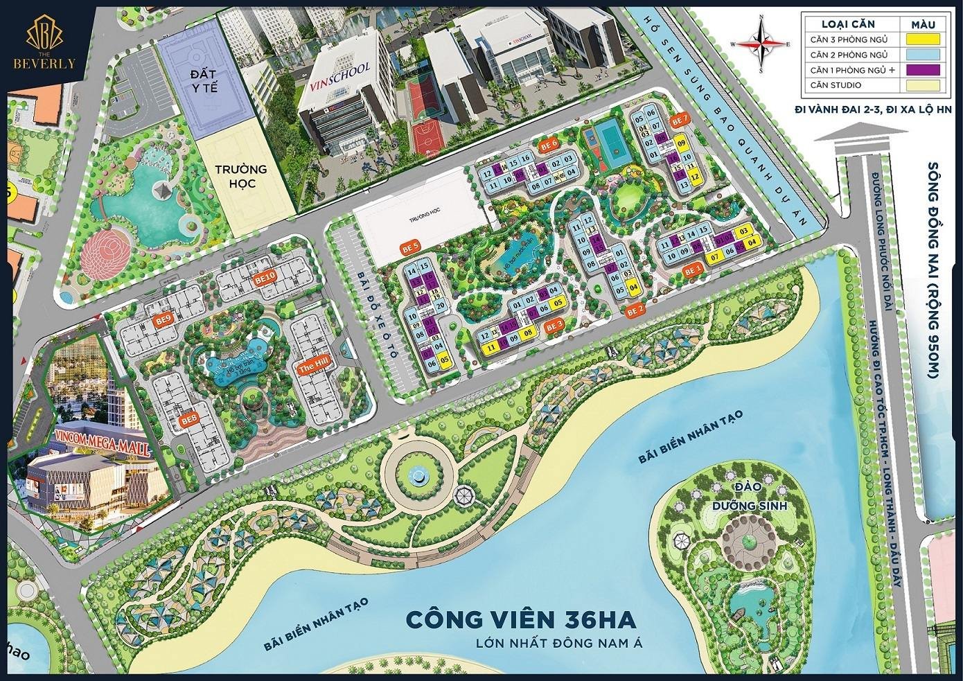 Chính chủ cần bán CH cao cấp Bervely dự án Vinhomes Grand Park Phường Long Thạnh Mỹ, Quận 9