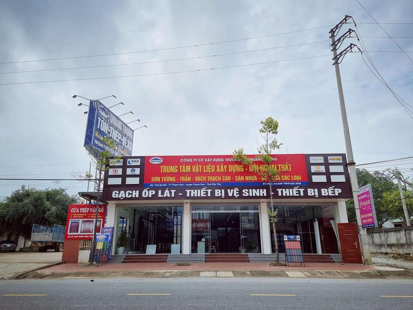 ► CHO THUÊ CỬA HÀNG – VĂN PHÒNG MẶT ĐƯỜNG QL32 – TRUNG TÂM THANH SƠN, PHÚ THỌ
