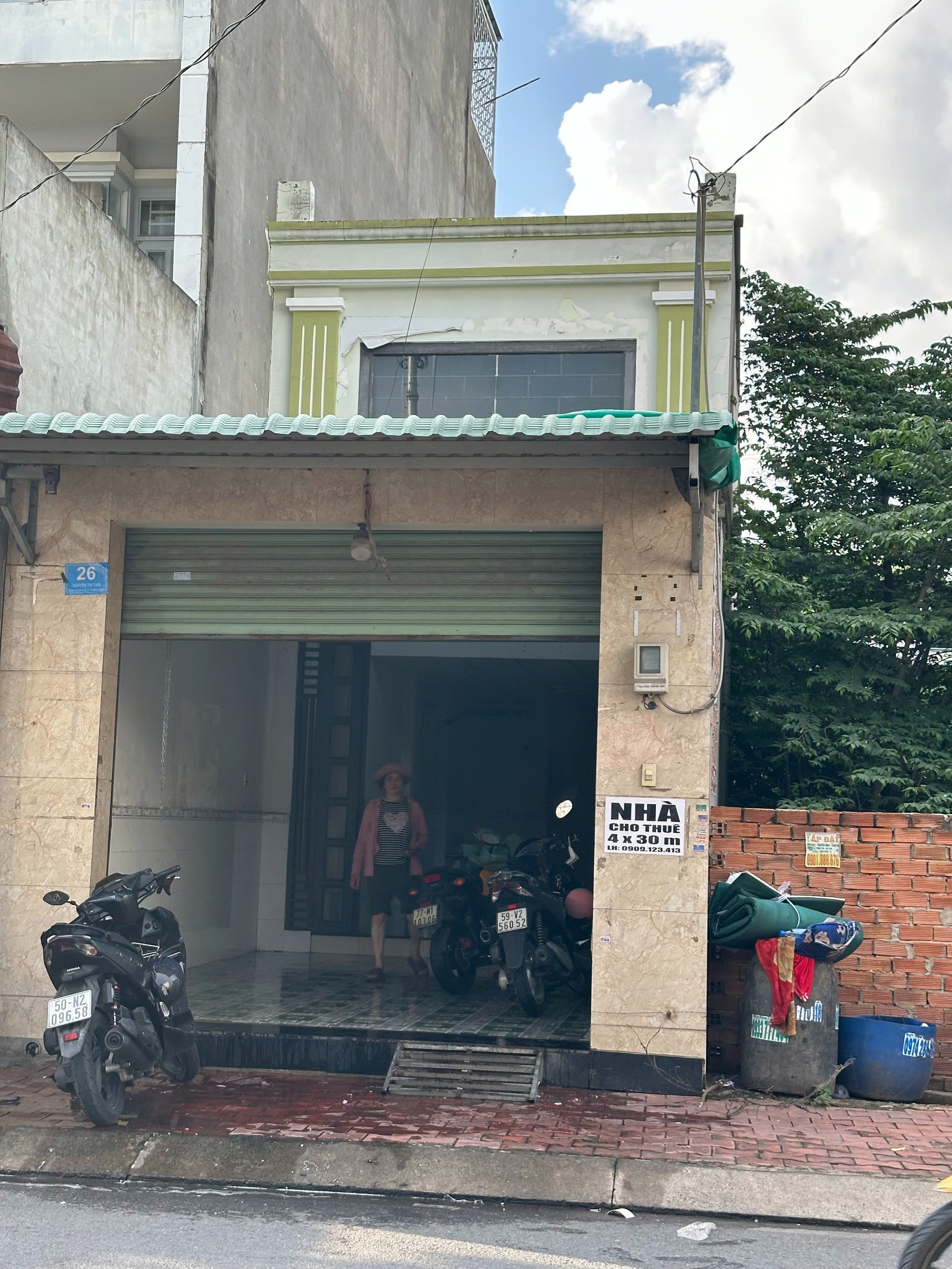 Cho Thuê Nhà Nguyên Căn 2 Mặt Tiền – Sát KCN Vĩnh Lộc – Giá 9 Triệu/Tháng