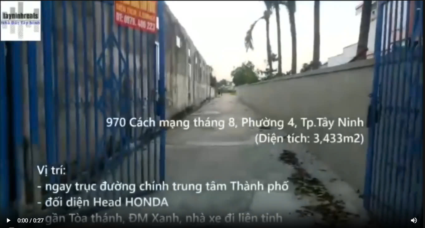 Chính chủ cần cho thuê lô đất vị trí đẹp - khả năng sinh lời cao