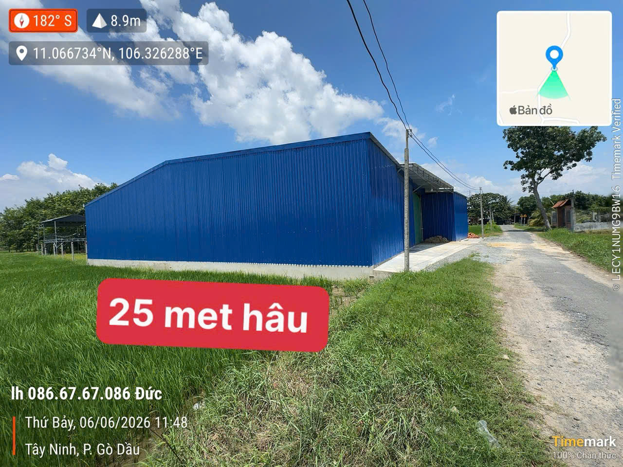 ► KHO XƯỞNG ĐẸP – VỊ TRÍ THUẬN TIỆN GÒ DẦU, TÂY NINH