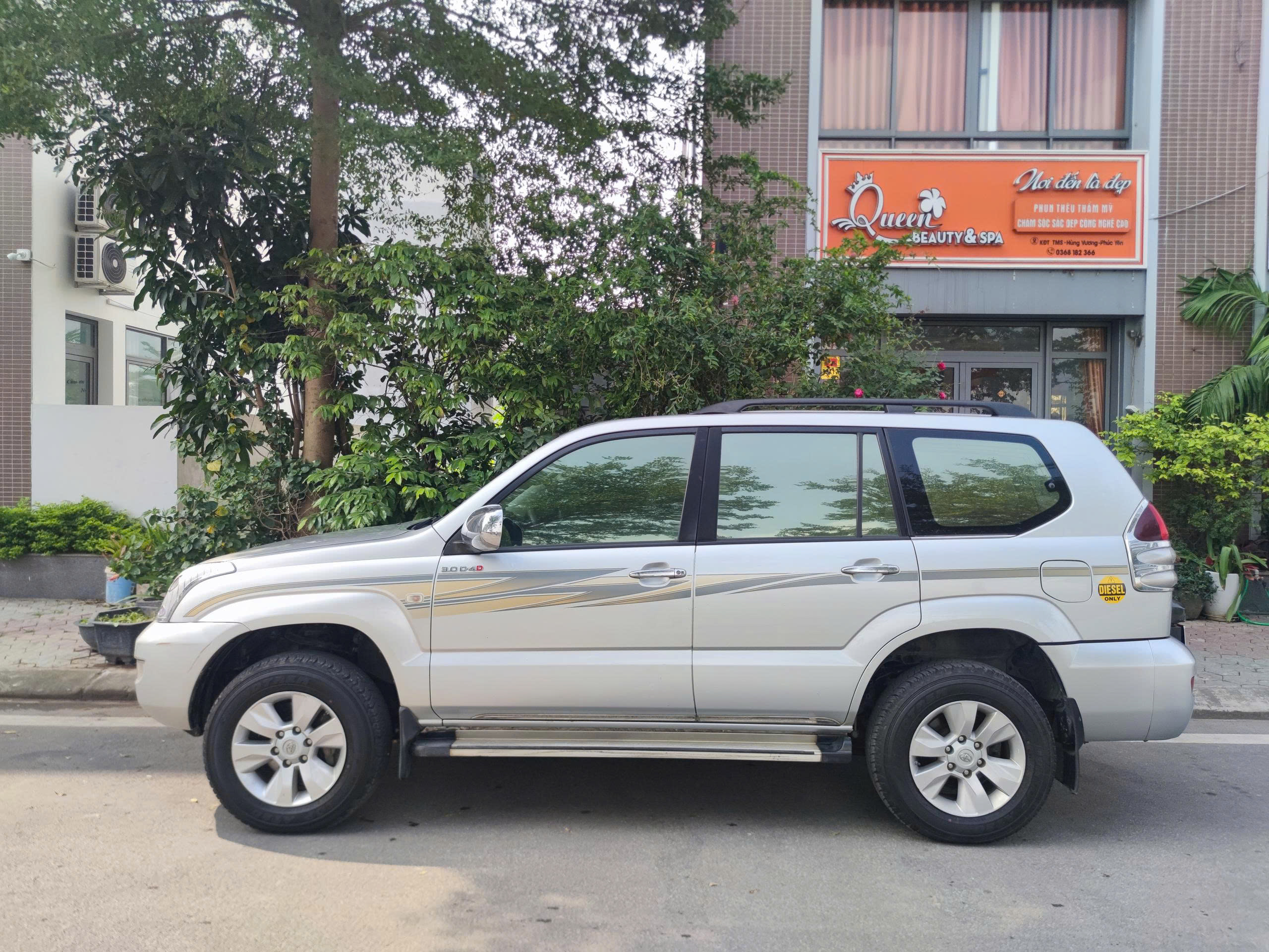 Toyota Land Cruiser Prado 2005 – MT – Máy dầu GX 3.0 – 7 chỗ – Chính chủ Sản xuất: 2005