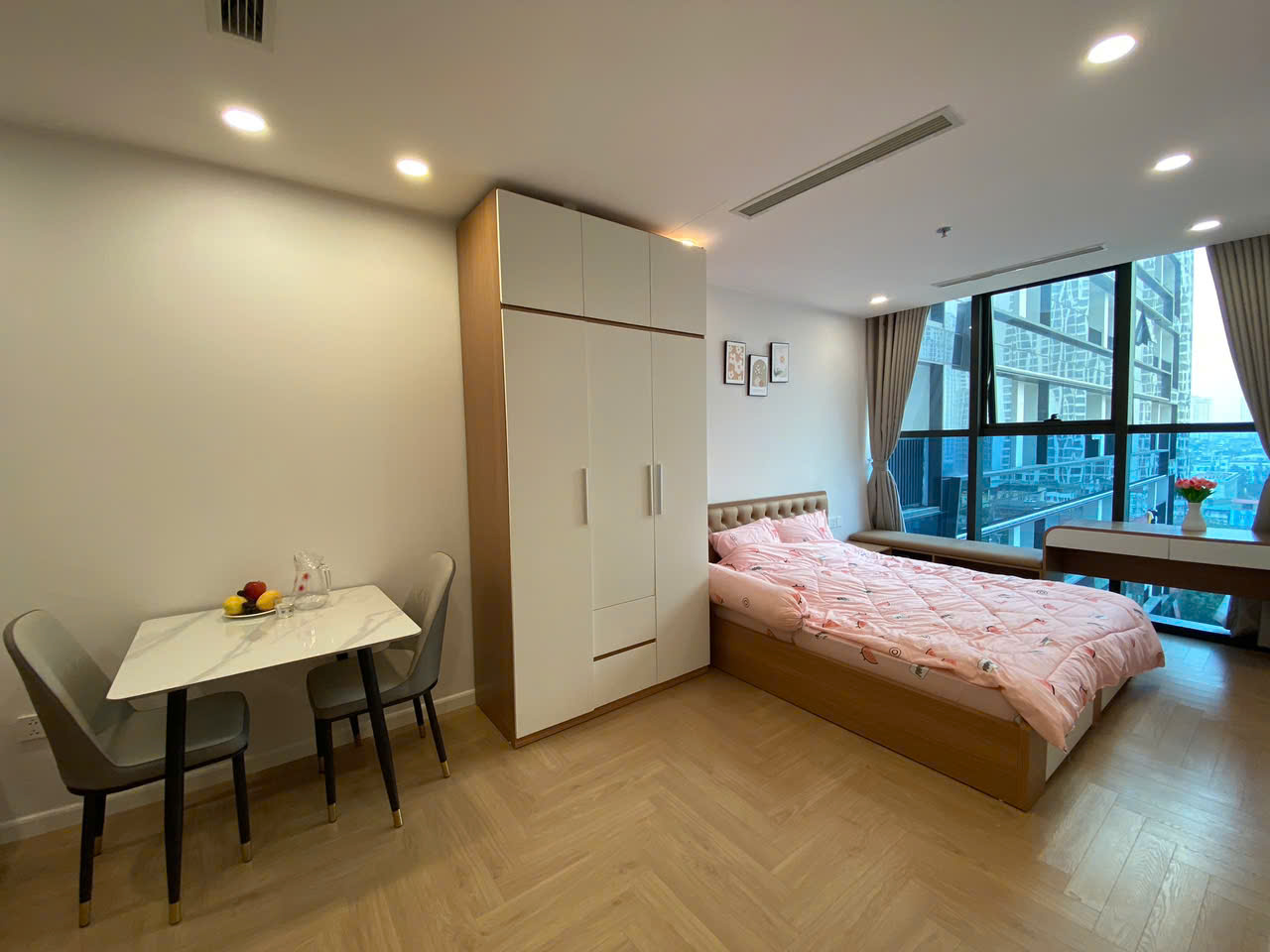Cần cho thuê gấp căn 1 ngủ tại 90 Láng, CCCC mới bàn giao