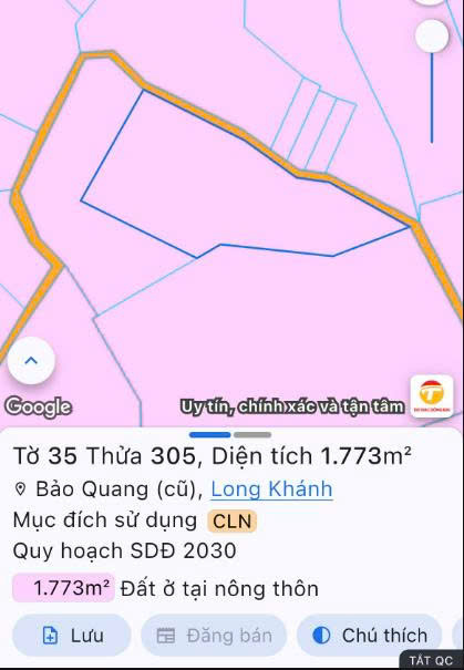 Cho thuê đất nền dài hạn 450M² Tại TP Long Khánh, Tỉnh Đồng Nai