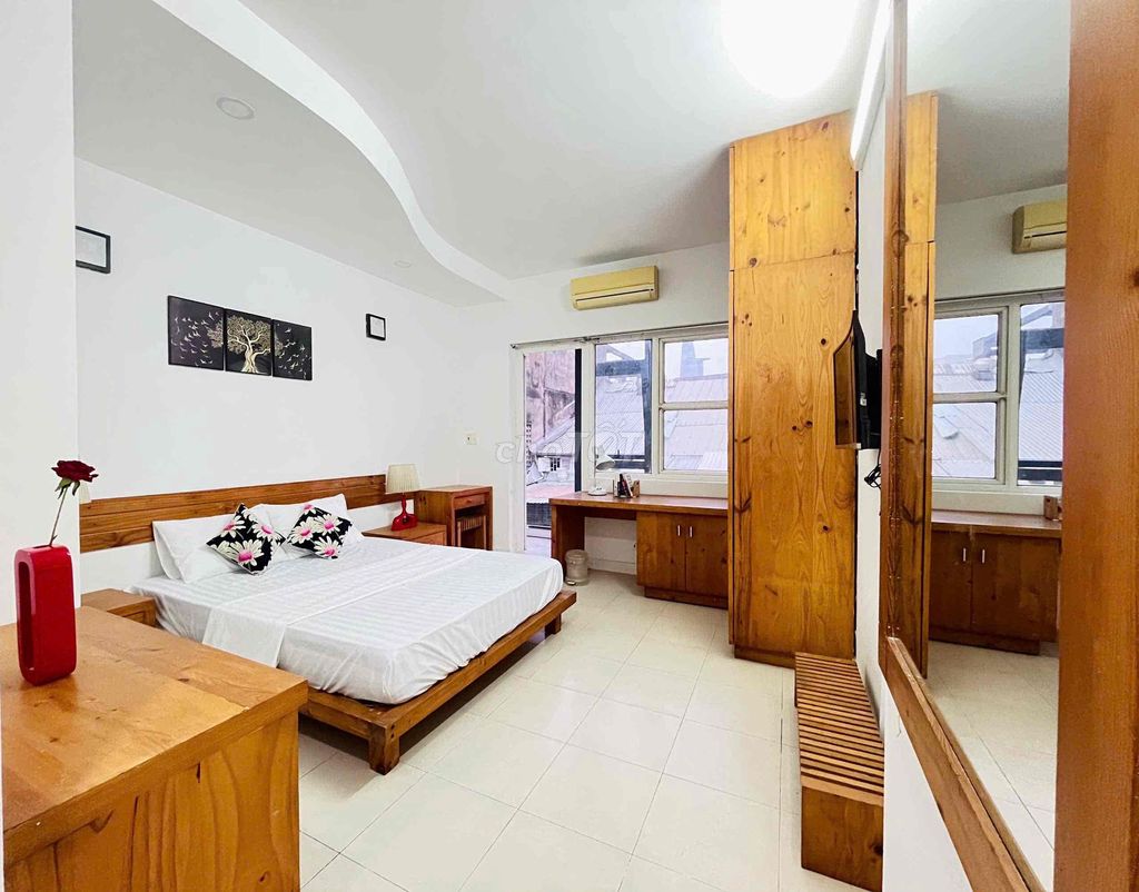 CHO THUÊ PHÒNG Q1 – CÔ GIANG, FULL NỘI THẤT –7TRIỆU 3/THÁNG