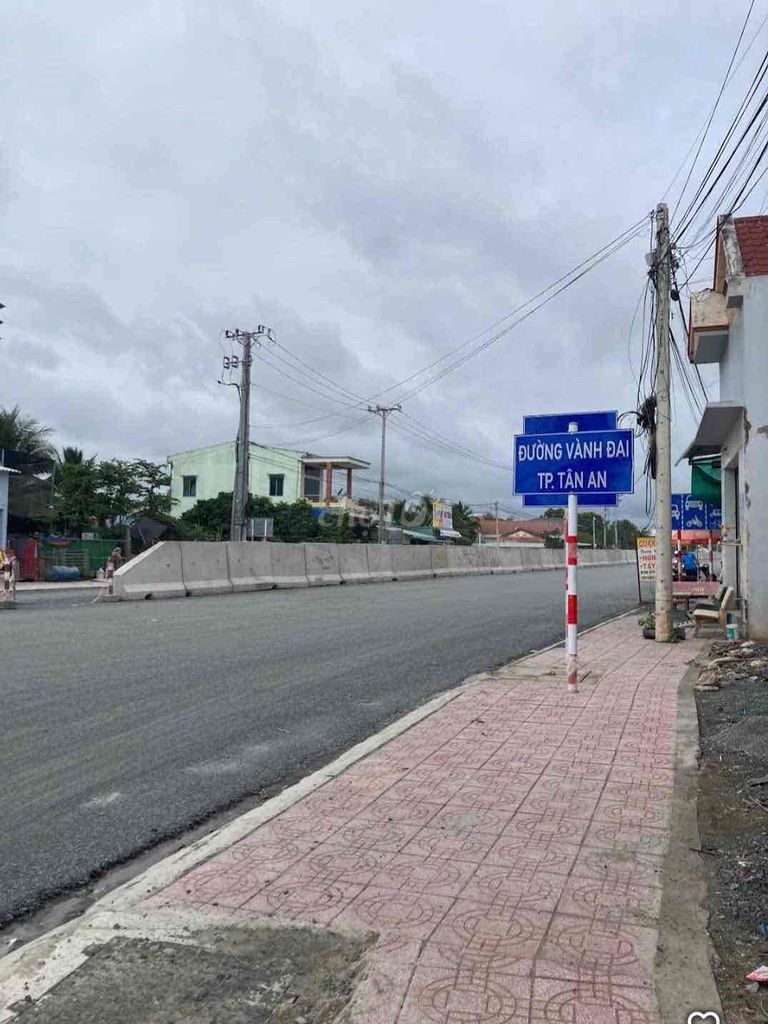 Bán đất mặt tiền Vành Đai TP Tân An – TL834B, khu dân cư đông, không ngập