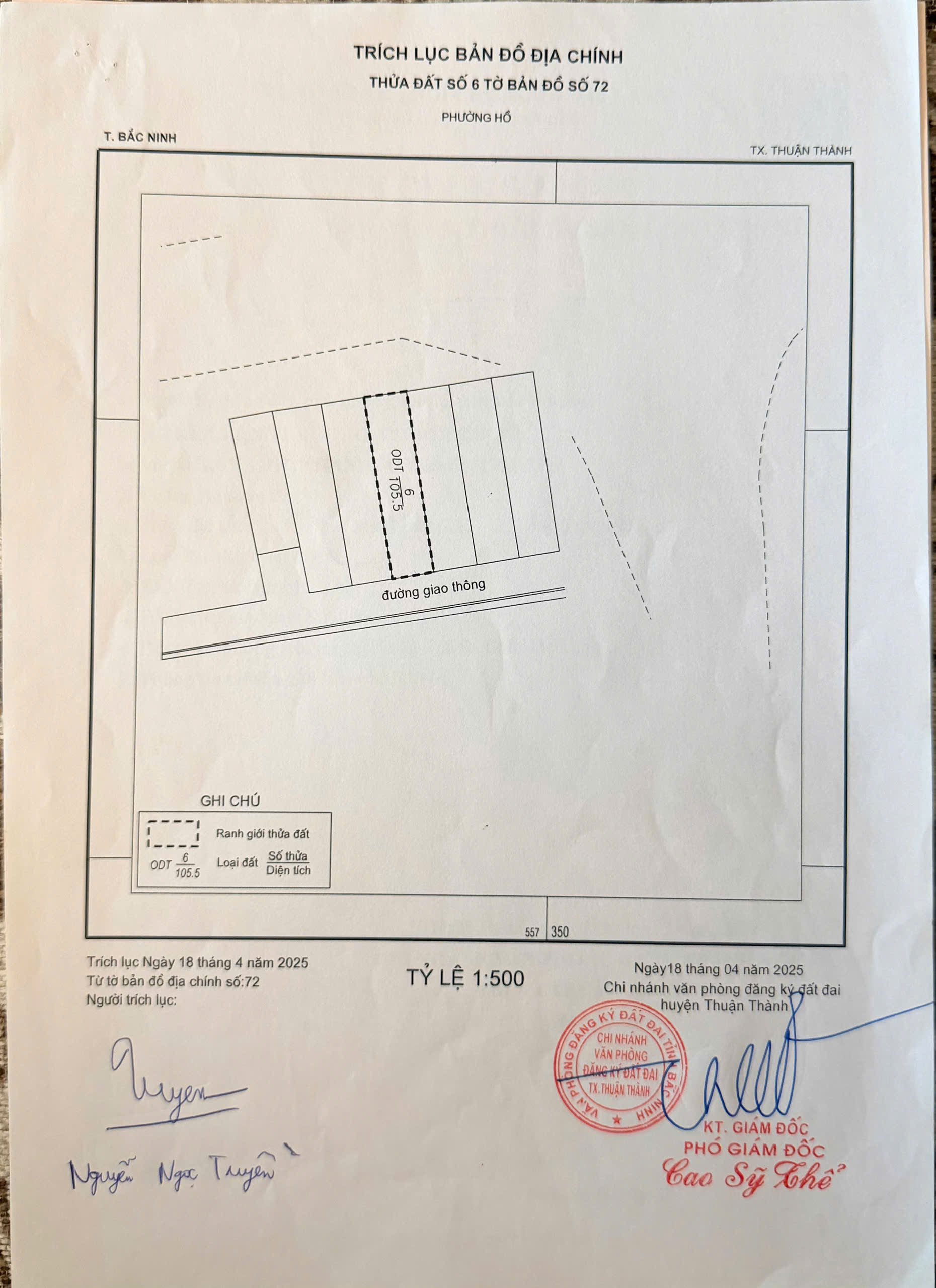 BÁN ĐẤT VỊ TRÍ VÀNG – TRUNG TÂM NGÃ 4 ĐÔNG CÔI, PHƯỜNG THUẬN THÀNH, BẮC NINH – KINH DOANH SINH LỜI CAO