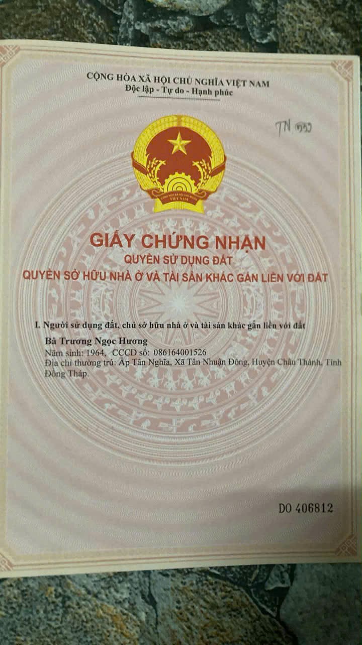 CẦN BÁN LÔ ĐẤT 133m² – PHƯỜNG TÂN NGÃI, TP. VĨNH LONG