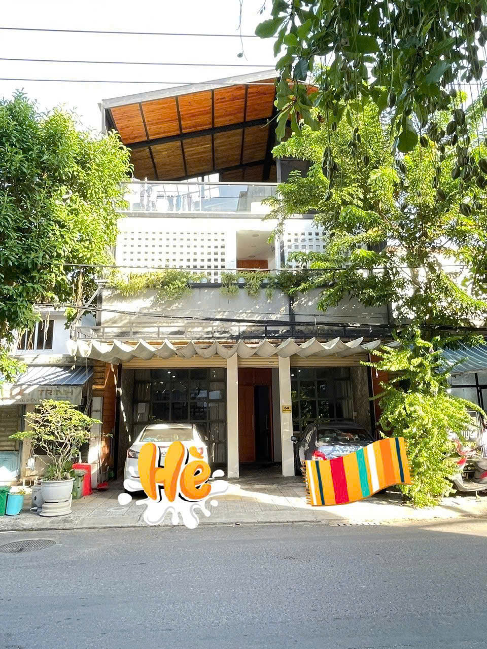 BÁN NHÀ 3 TẦNG TRẦN VĂN DƯ TRỤC THÔNG BIỂN