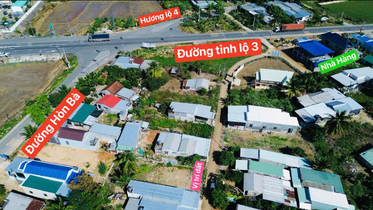 ĐẤT NỀN SUỐI CÁT – GẦN TRỤC LÊN HÒN BÀ – GIÁ CHỈ 890 TRIỆU/LÔ