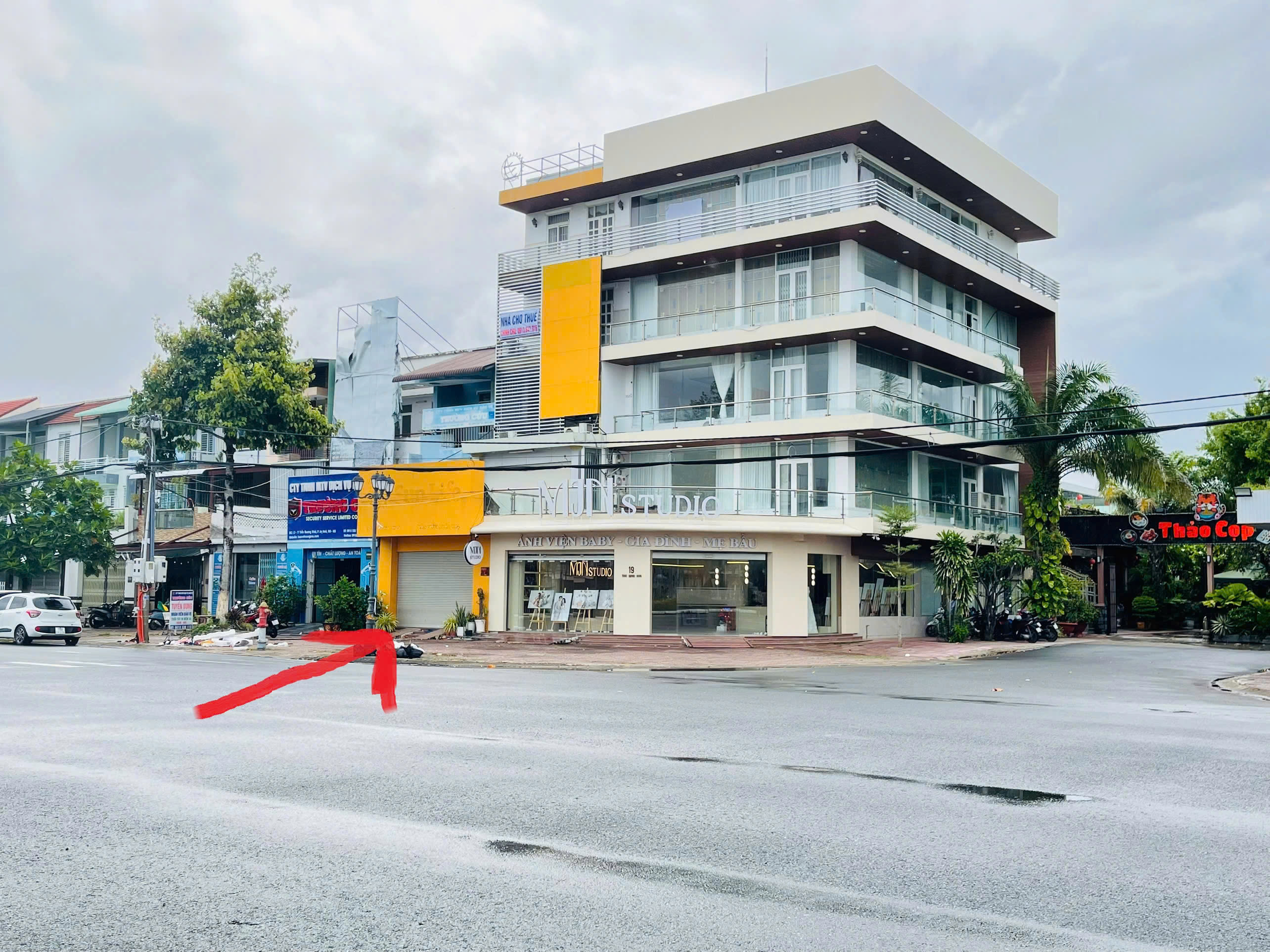 Cho thuê nhà 5 tầng tại mặt tiền Trần Quang Khải, phường Rạch Giá, tỉnh An Giang (mới)